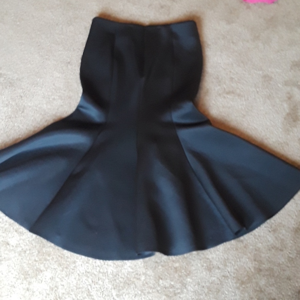 LIKE NEW LONG BLACK MERMAID SKIRT FORMAL FANCY